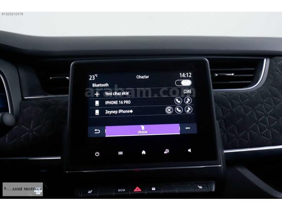 2022 RENAULT ZOE INSTENSE 108 HP DEĞİŞENSİZ B. KOLTUK ISITM