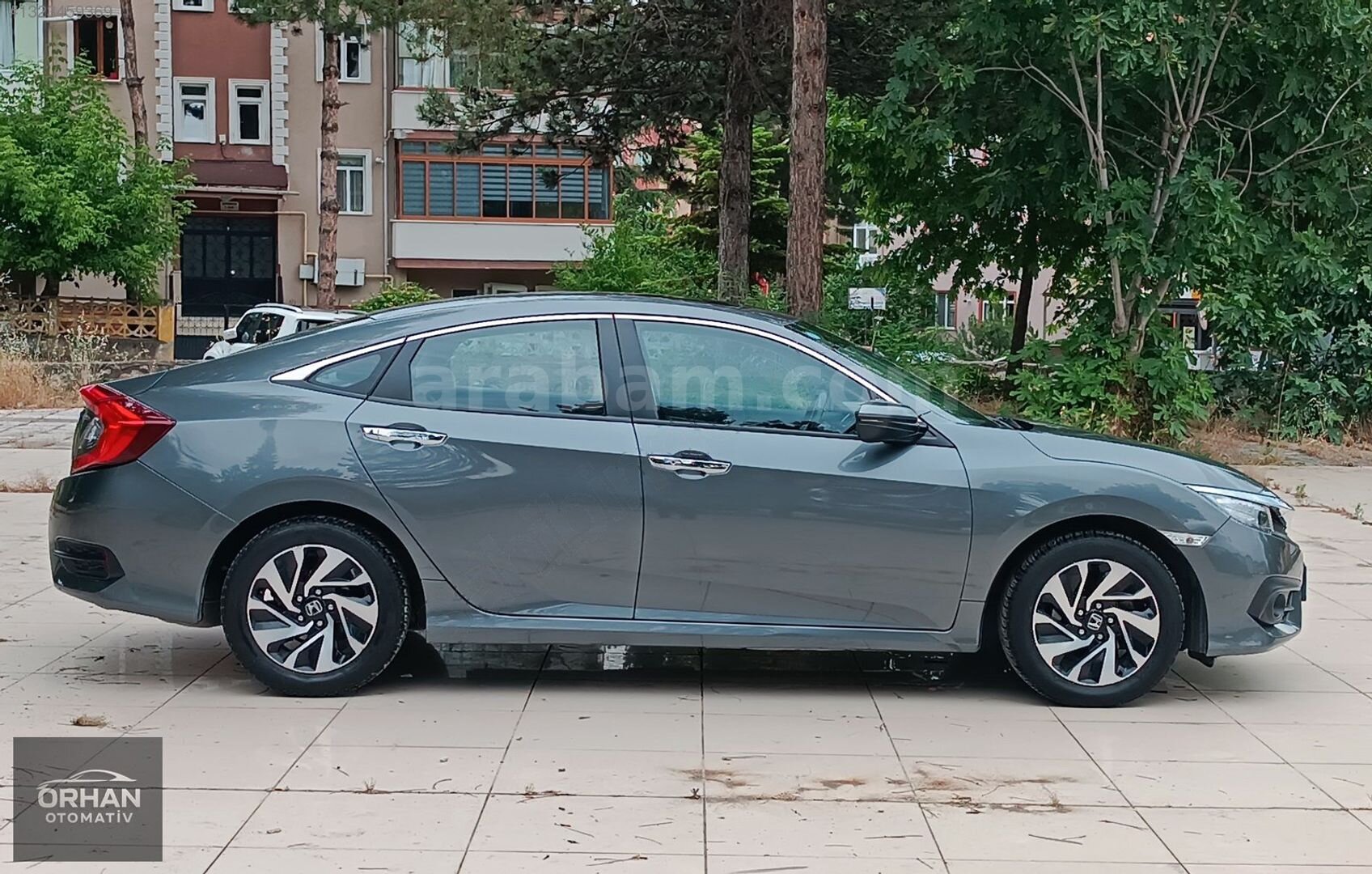 Galeriden Honda Civic 1.6i VTEC Executive 2017 Model Karabük 92.750 km Füme 5