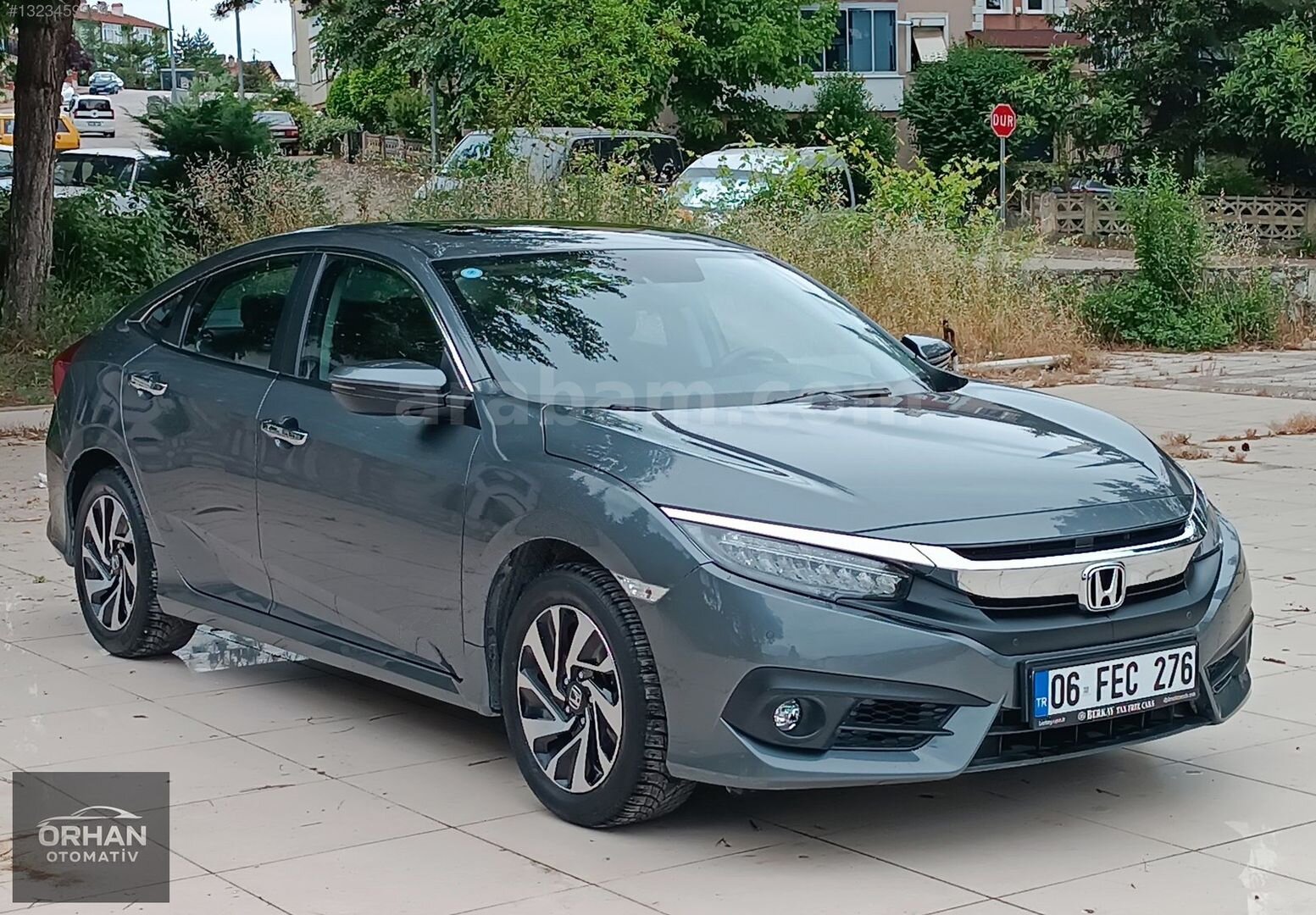 Galeriden Honda Civic 1.6i VTEC Executive 2017 Model Karabük 92.750 km Füme 4