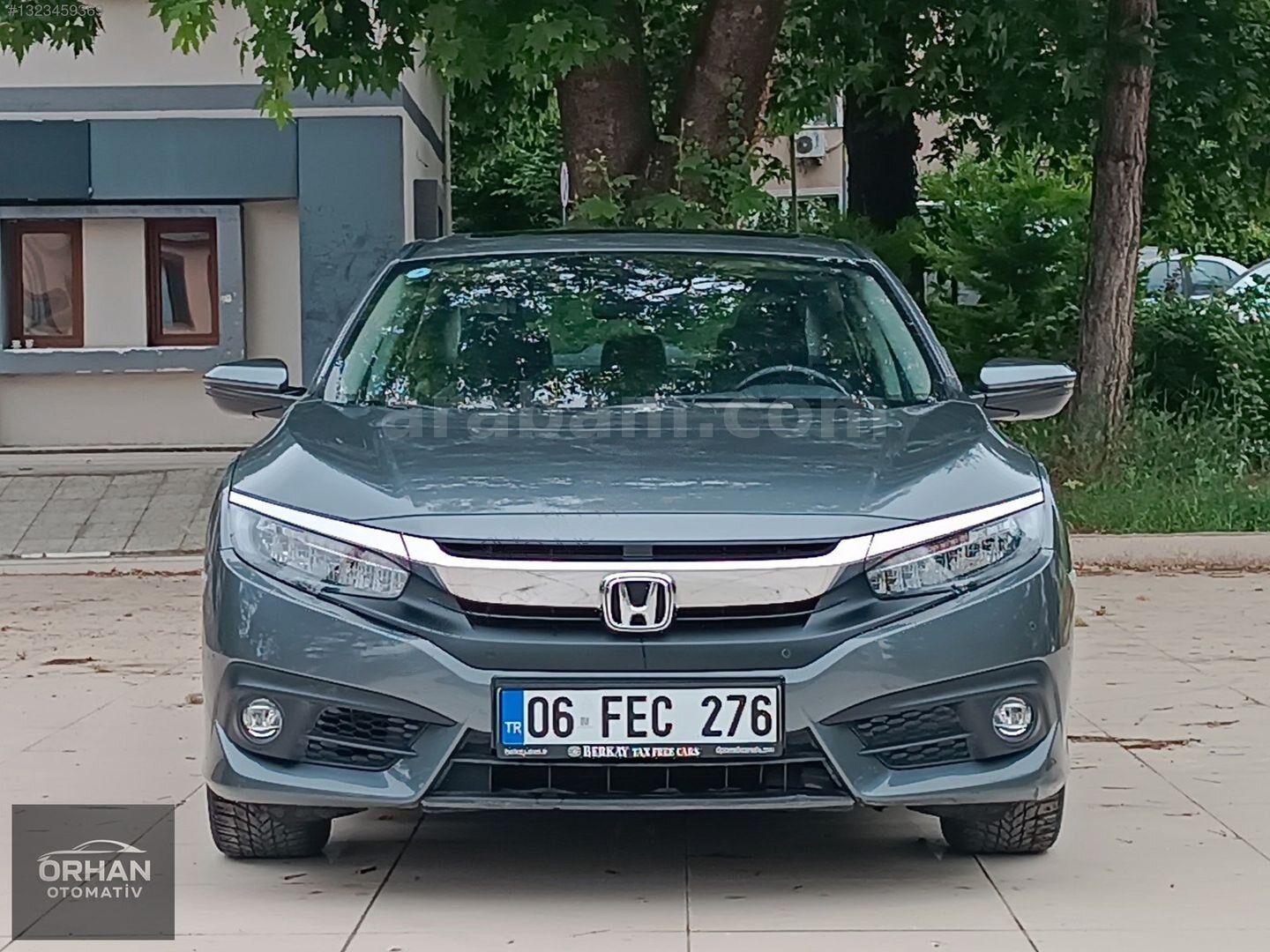 Galeriden Honda Civic 1.6i VTEC Executive 2017 Model Karabük 92.750 km Füme 2