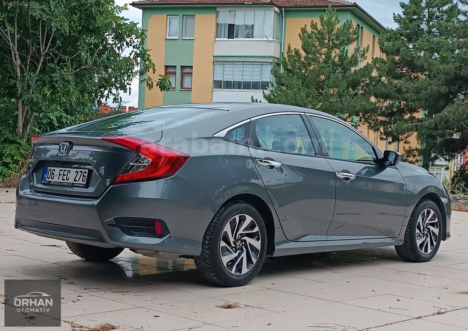 Galeriden Honda Civic 1.6i VTEC Executive 2017 Model Karabük 92.750 km Füme 6