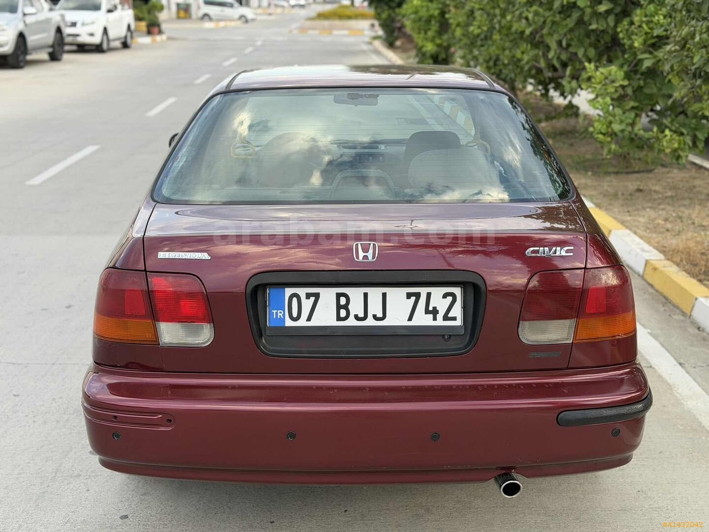 Galeriden Honda Civic 1.4 i S 1998 Model Antalya 350.000 km Bordo 7