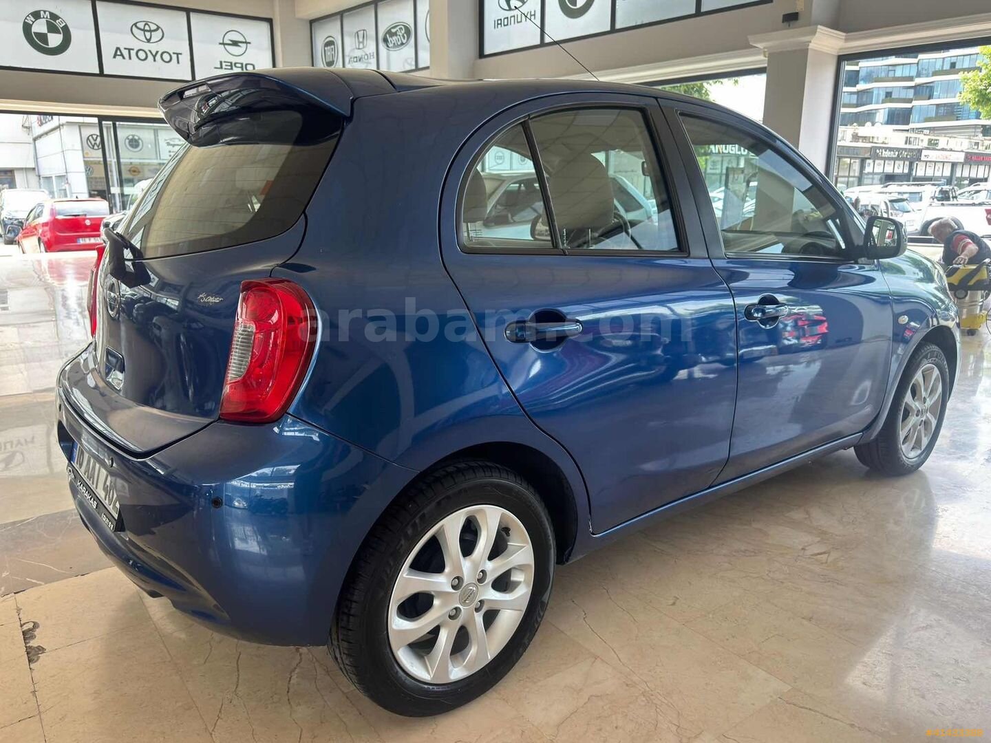 Galeriden Nissan Micra 1.2 Match 2017 Model Bursa 73.000 km Mavi 6