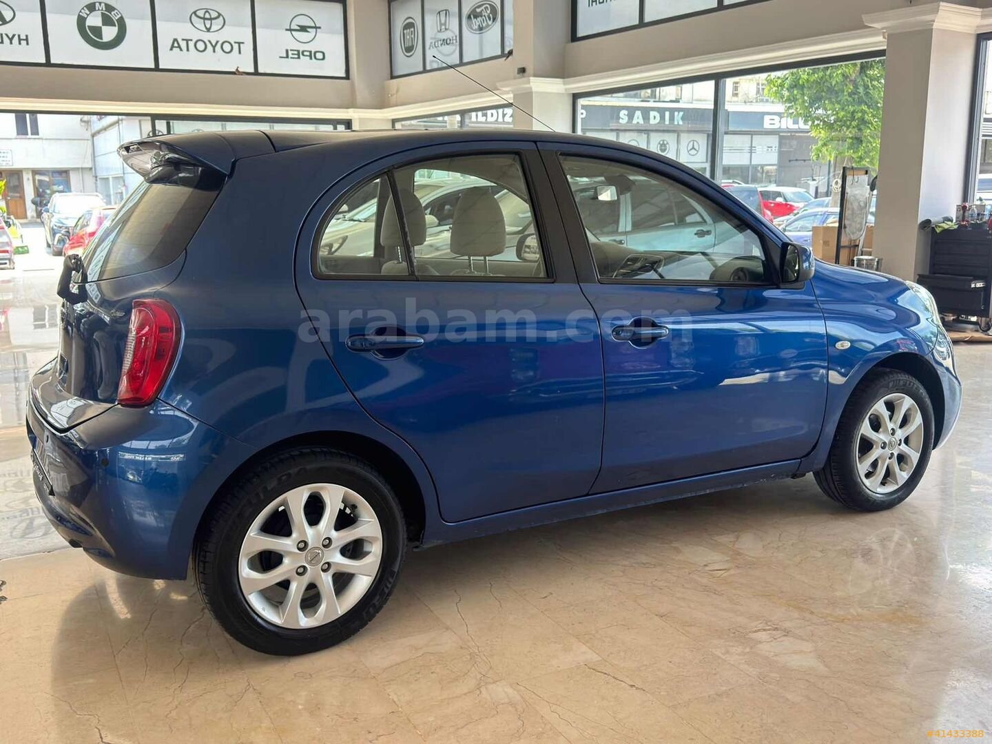 Galeriden Nissan Micra 1.2 Match 2017 Model Bursa 73.000 km Mavi 7