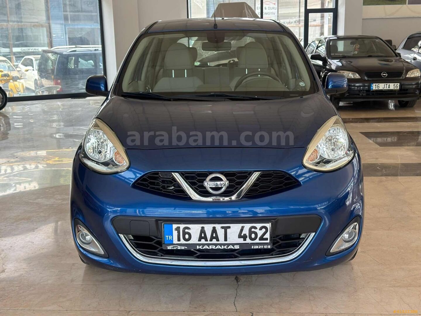 Galeriden Nissan Micra 1.2 Match 2017 Model Bursa 73.000 km Mavi 1