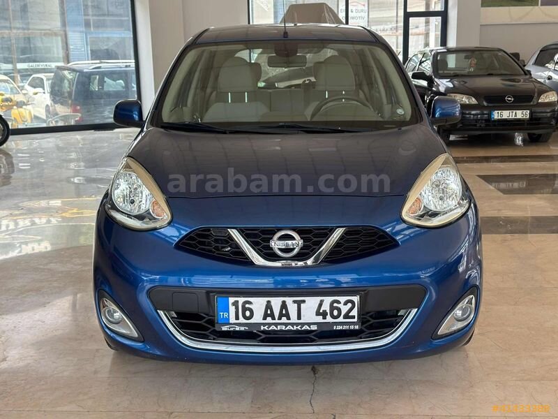 Galeriden Nissan Micra 1.2 Match 2017 Model Bursa 73.000 km Mavi