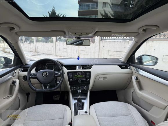 OTOMEÇ'DEN 2015 OCTAVİA 1.6 ELEGANCE CR CAM TAVAN HATASIZ