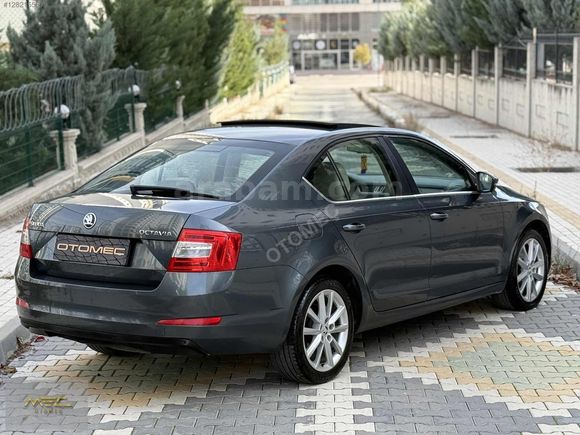 OTOMEÇ'DEN 2015 OCTAVİA 1.6 ELEGANCE CR CAM TAVAN HATASIZ