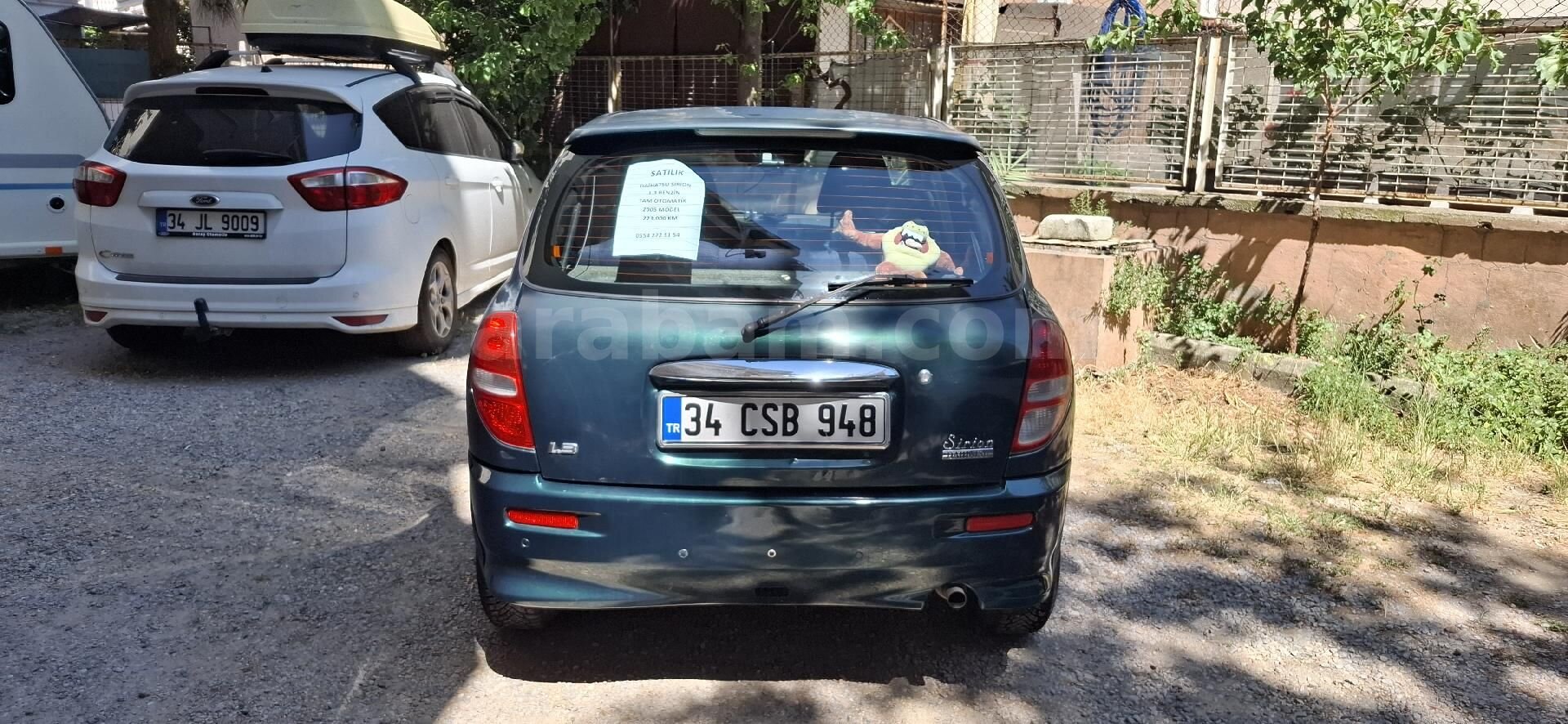 Sahibinden Daihatsu Sirion 1.3 2005 Model İstanbul 224.000 km Yeşil 3