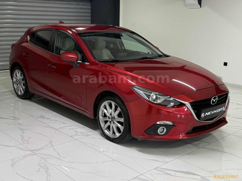 Galeriden Mazda 3 1.5 SkyActive-D Power Sense 2016 Model İzmir 178.000 km Kırmızı