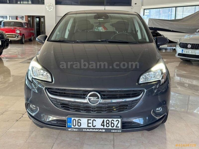 Galeriden Opel Corsa 1.4 Color Edition 2015 Model Bursa 118.000 km Gri