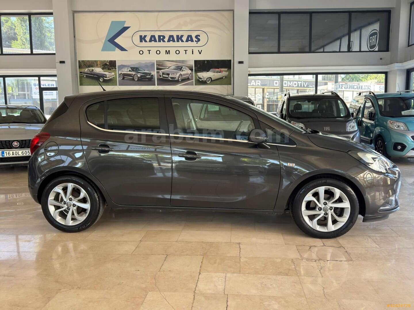 Galeriden Opel Corsa 1.4 Color Edition 2015 Model Bursa 118.000 km Gri 7