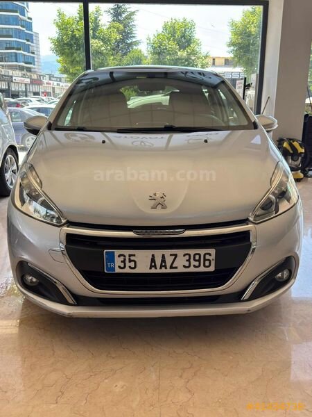 Galeriden Peugeot 208 1.2 PureTech Allure 2017 Model Bursa 89.000 km Gri