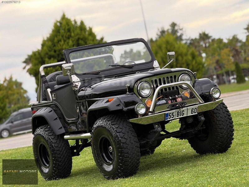 Galeriden Jeep CJ CJ-5 1960 Model Samsun 1.000 km Siyah