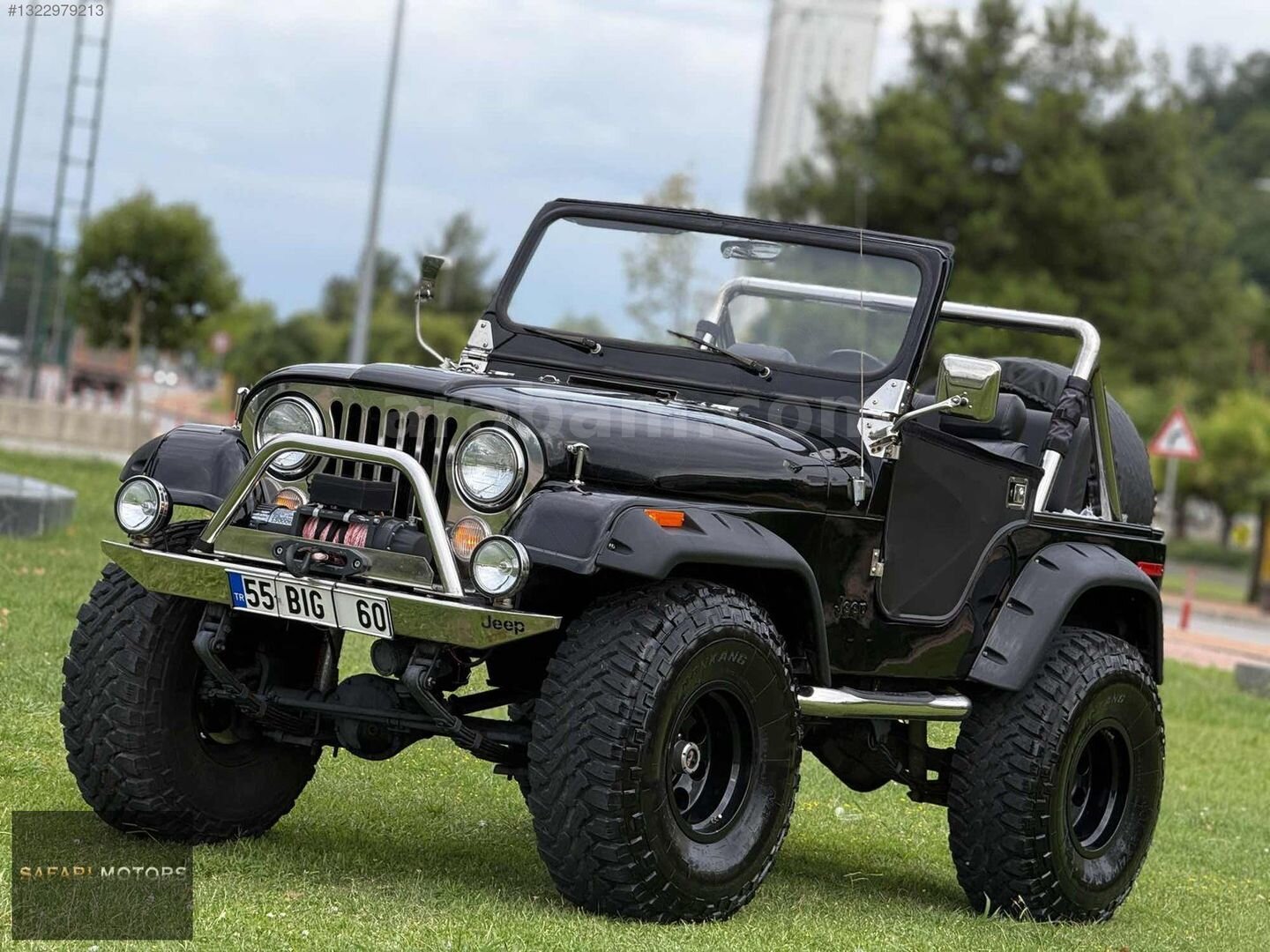 Galeriden Jeep CJ CJ-5 1960 Model Samsun 1.000 km Siyah 7