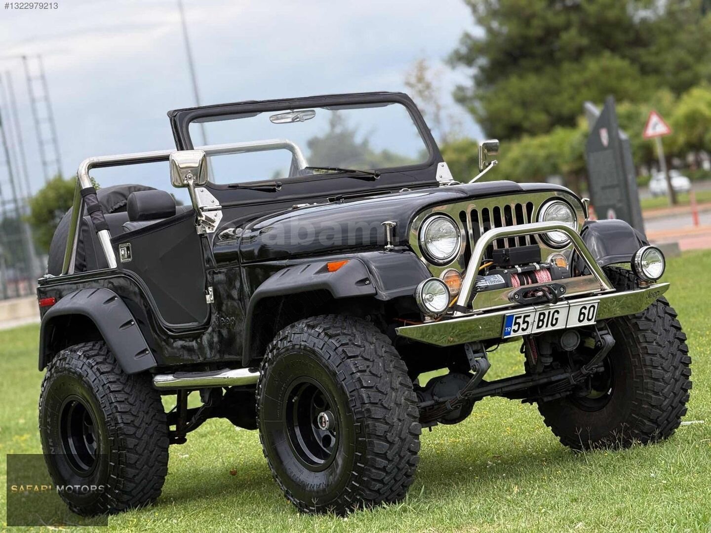 Galeriden Jeep CJ CJ-5 1960 Model Samsun 1.000 km Siyah 3