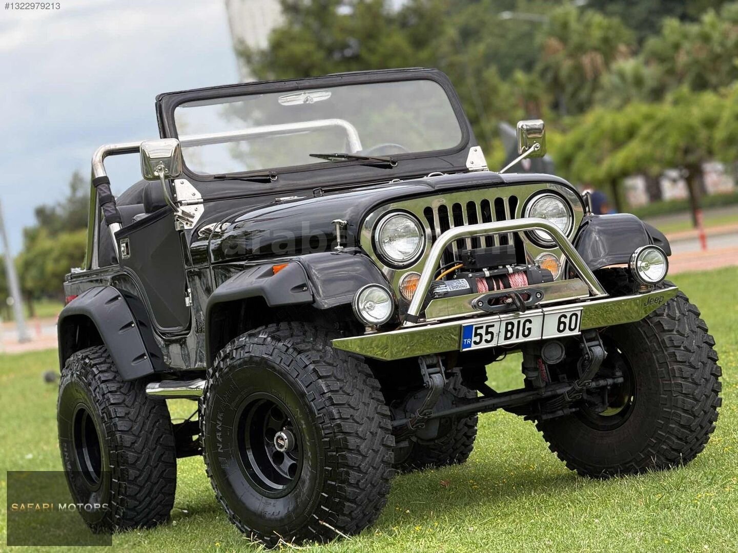 Galeriden Jeep CJ CJ-5 1960 Model Samsun 1.000 km Siyah 4