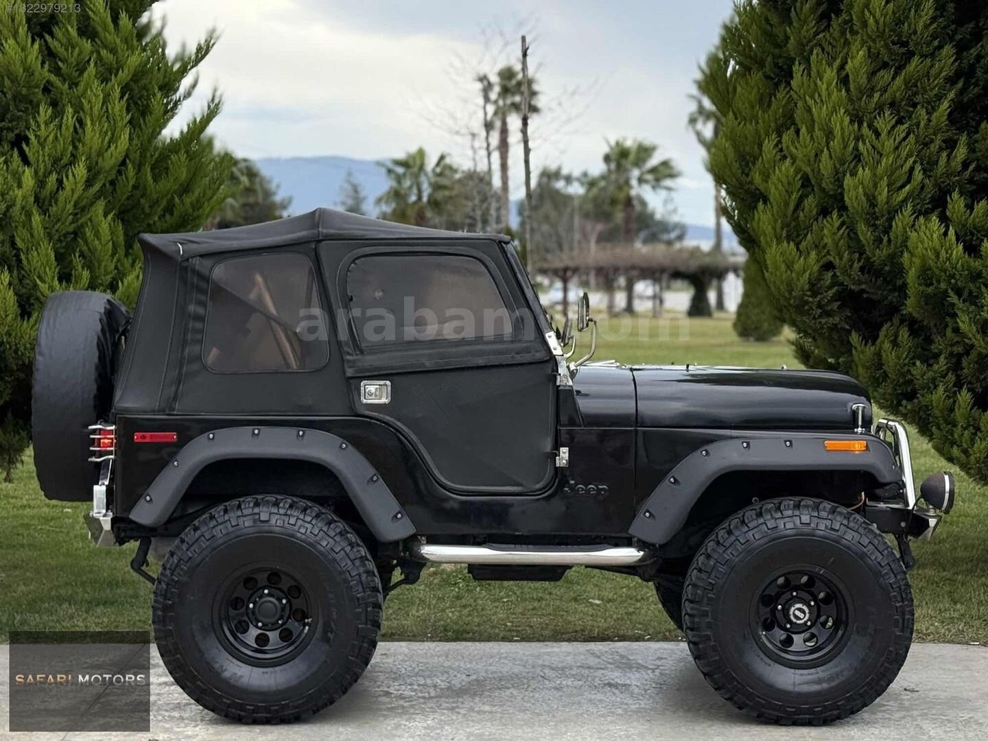 Galeriden Jeep CJ CJ-5 1960 Model Samsun 1.000 km Siyah 2
