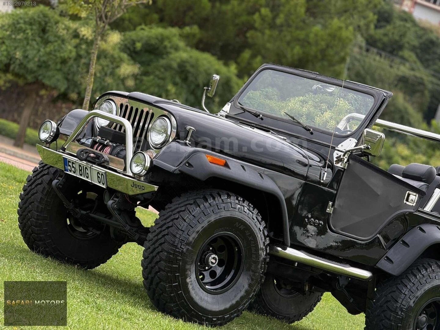 Galeriden Jeep CJ CJ-5 1960 Model Samsun 1.000 km Siyah 6