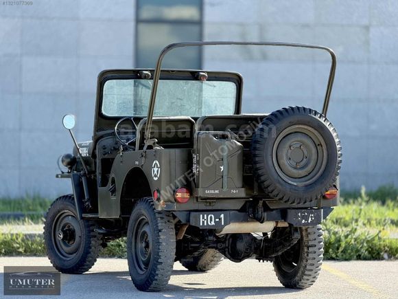 1955 Jeep Willys M38A1 Amerikan Ordu Aracı Koleksiyonluk