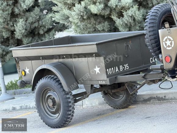 1955 Jeep Willys M38A1 Amerikan Ordu Aracı Koleksiyonluk