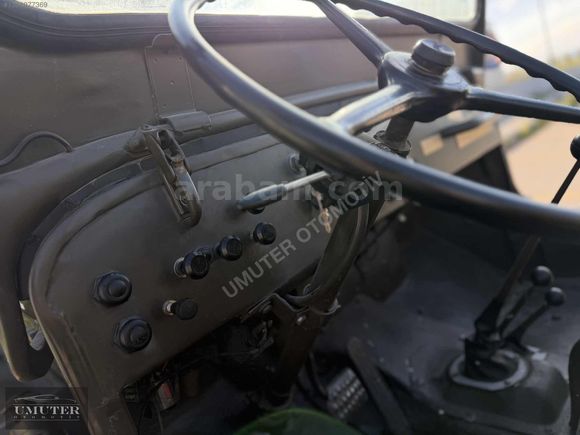 1955 Jeep Willys M38A1 Amerikan Ordu Aracı Koleksiyonluk