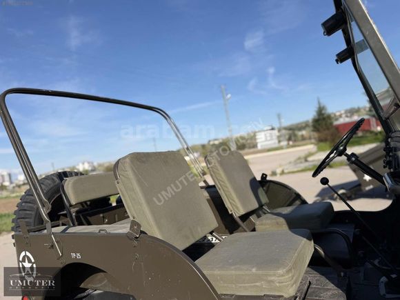 1955 Jeep Willys M38A1 Amerikan Ordu Aracı Koleksiyonluk