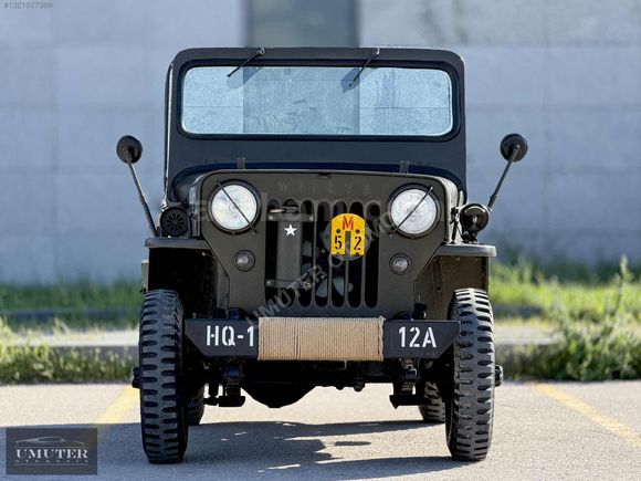 1955 Jeep Willys M38A1 Amerikan Ordu Aracı Koleksiyonluk