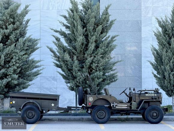 1955 Jeep Willys M38A1 Amerikan Ordu Aracı Koleksiyonluk