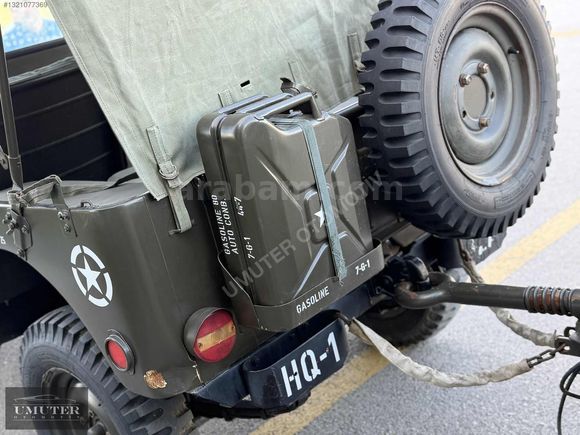 1955 Jeep Willys M38A1 Amerikan Ordu Aracı Koleksiyonluk