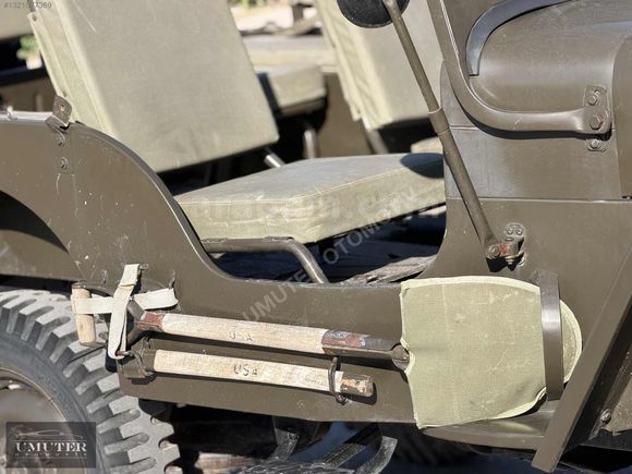 1955 Jeep Willys M38A1 Amerikan Ordu Aracı Koleksiyonluk