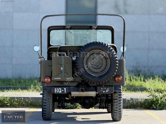 1955 Jeep Willys M38A1 Amerikan Ordu Aracı Koleksiyonluk