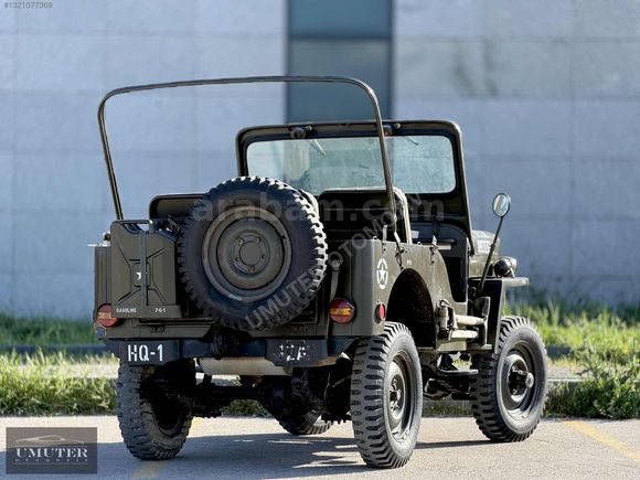 1955 Jeep Willys M38A1 Amerikan Ordu Aracı Koleksiyonluk