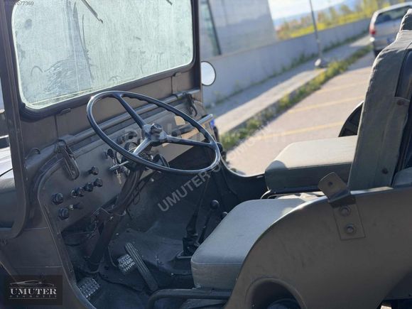 1955 Jeep Willys M38A1 Amerikan Ordu Aracı Koleksiyonluk