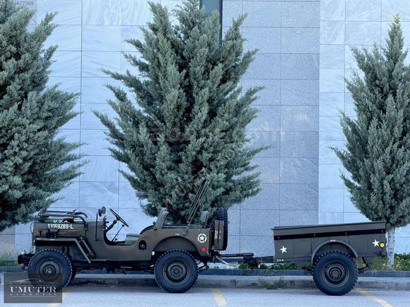 1955 Jeep Willys M38A1 Amerikan Ordu Aracı Koleksiyonluk