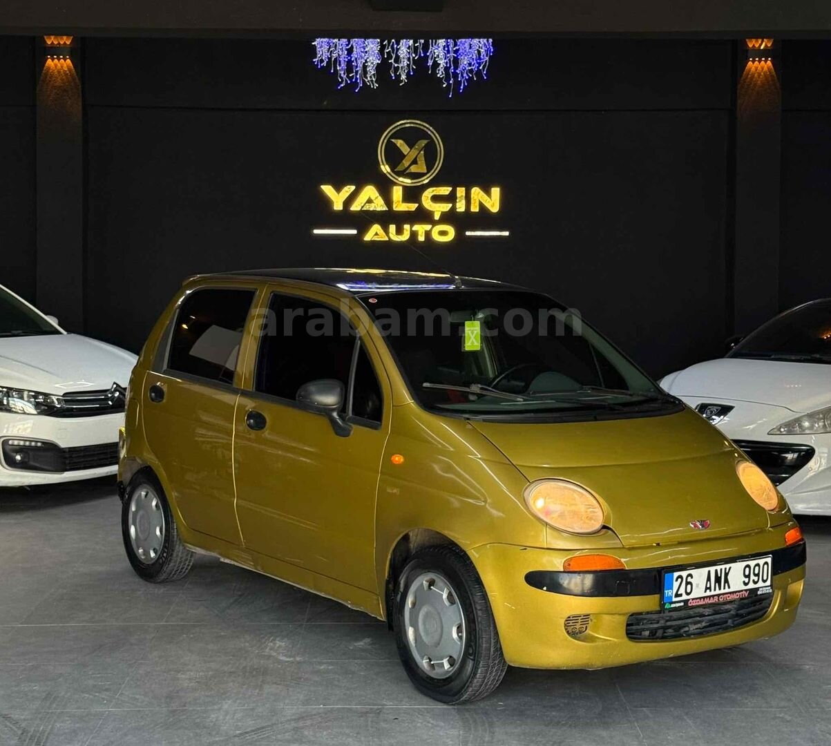Galeriden Daewoo Matiz 0.8 SE 2001 Model Eskişehir 204.000 km Sarı 5