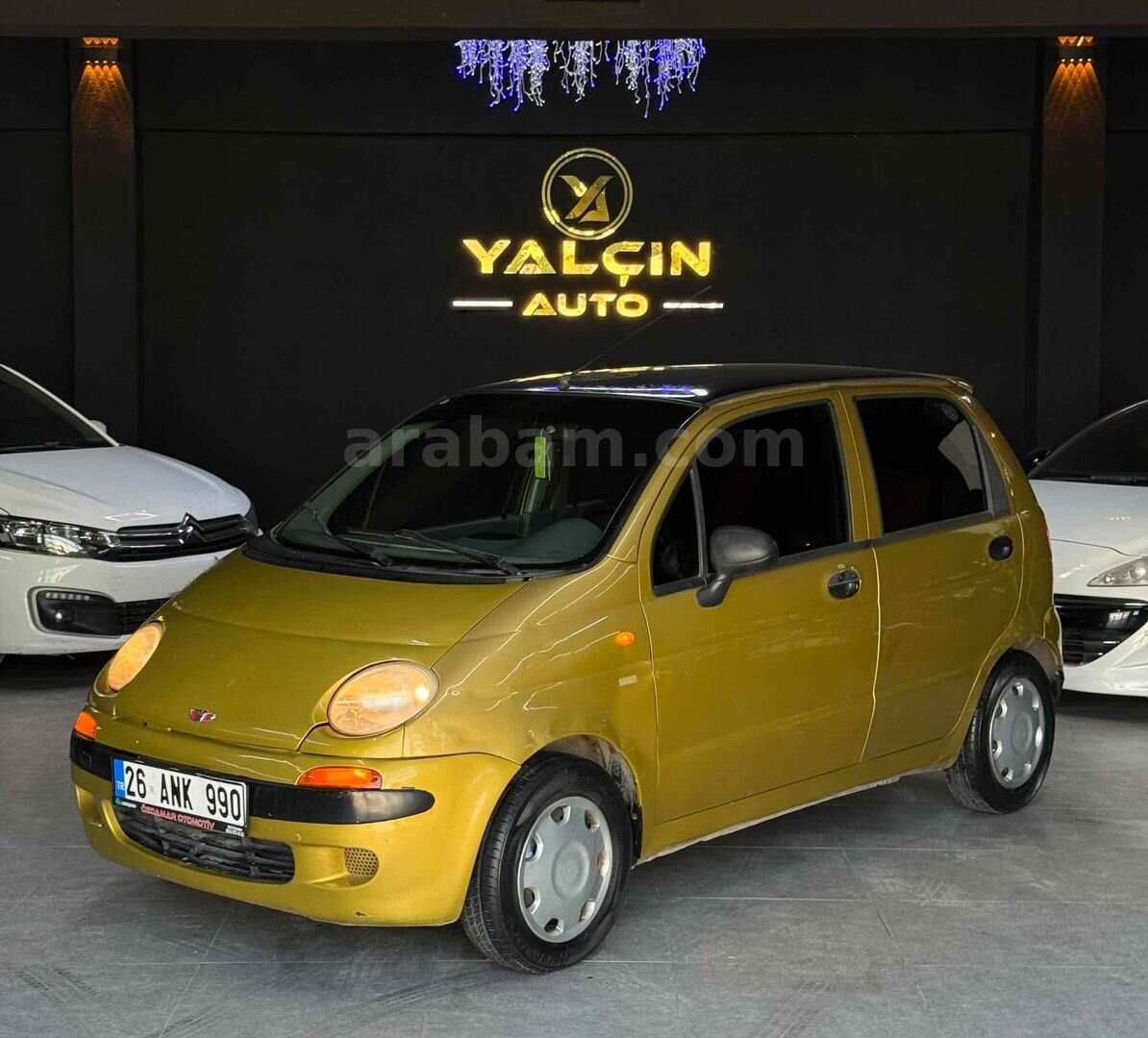 Galeriden Daewoo Matiz 0.8 SE 2001 Model Eskişehir 204.000 km Sarı 4