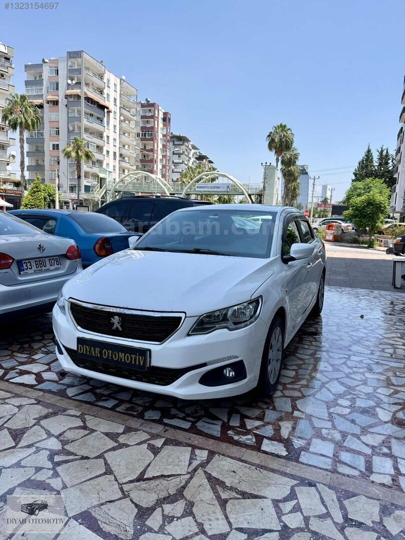 Galeriden Peugeot 301 1.2 PureTech Active 2019 Model Mersin 137.000 km Beyaz 3
