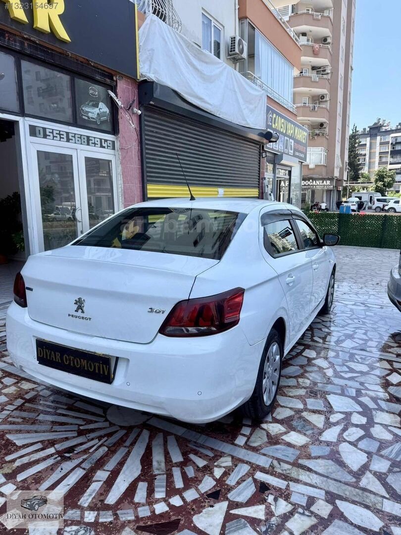 Galeriden Peugeot 301 1.2 PureTech Active 2019 Model Mersin 137.000 km Beyaz 6