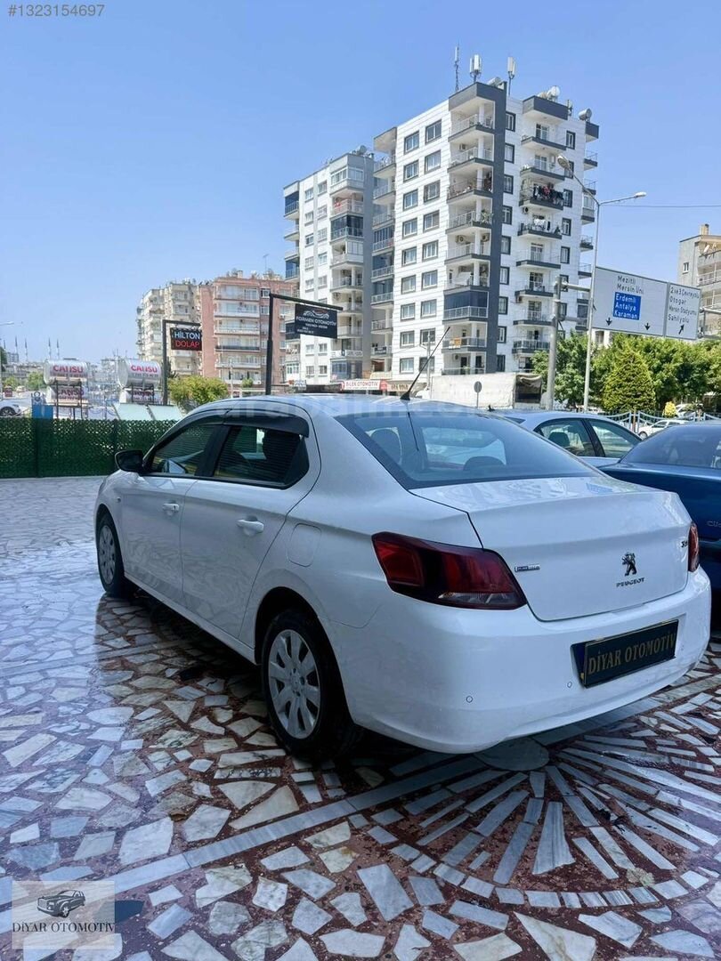 Galeriden Peugeot 301 1.2 PureTech Active 2019 Model Mersin 137.000 km Beyaz 5