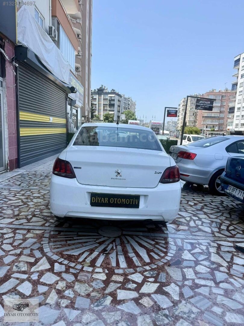 Galeriden Peugeot 301 1.2 PureTech Active 2019 Model Mersin 137.000 km Beyaz 4
