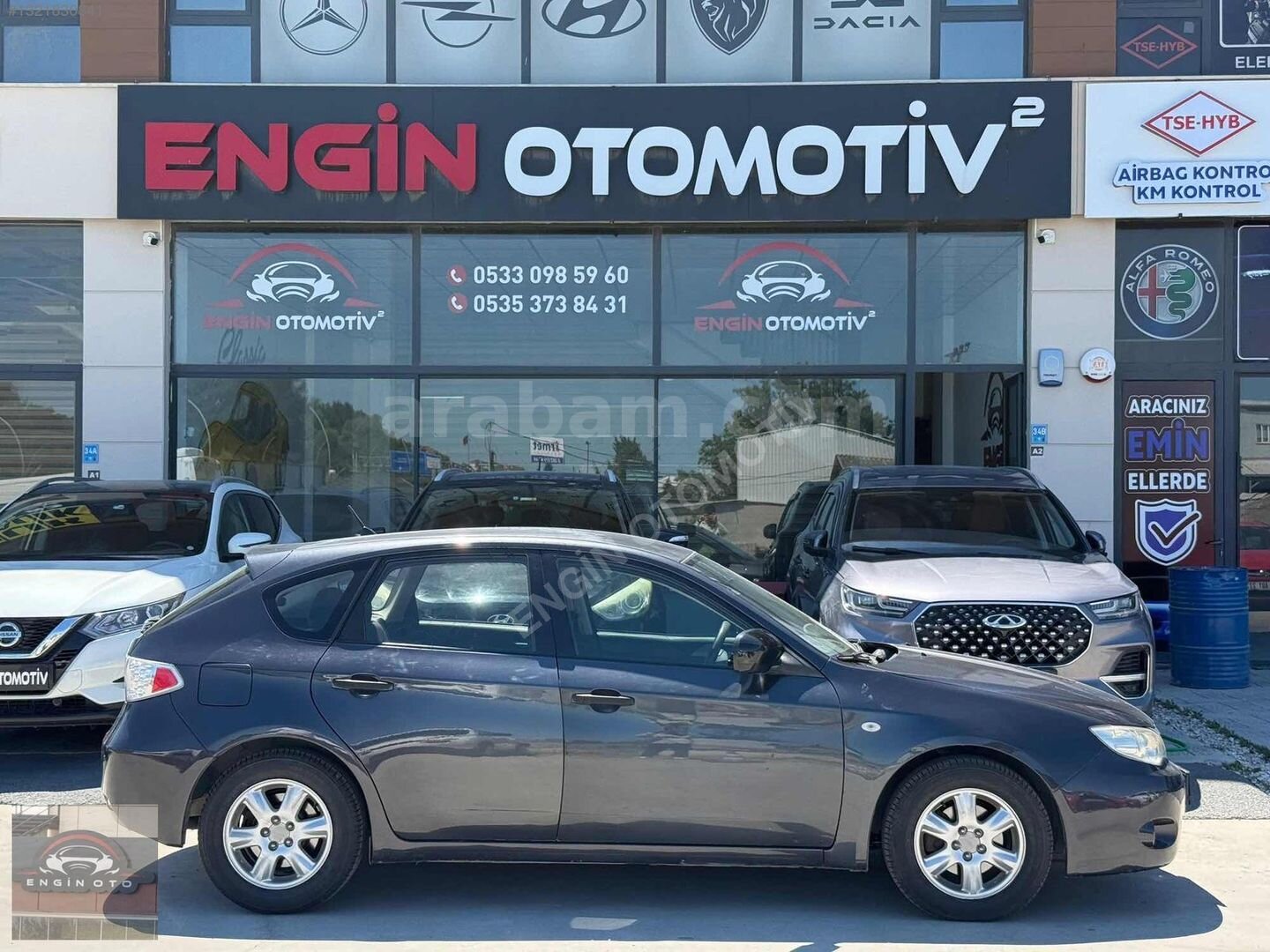 Galeriden Subaru Impreza 1.5 AWD 2008 Model İstanbul 298.000 km Füme 7