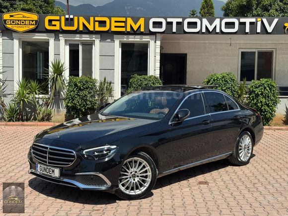 GÜNDEM'DEN BOYASIZ HATASIZ MERCEDES E 300 D EXCLUSİVE