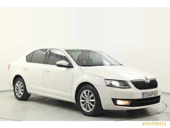 S CARS'dan 2015 DEĞİŞENSİZ BOYASIZ MASRAFSIZ OCTAVIA İÇİ BEJ!