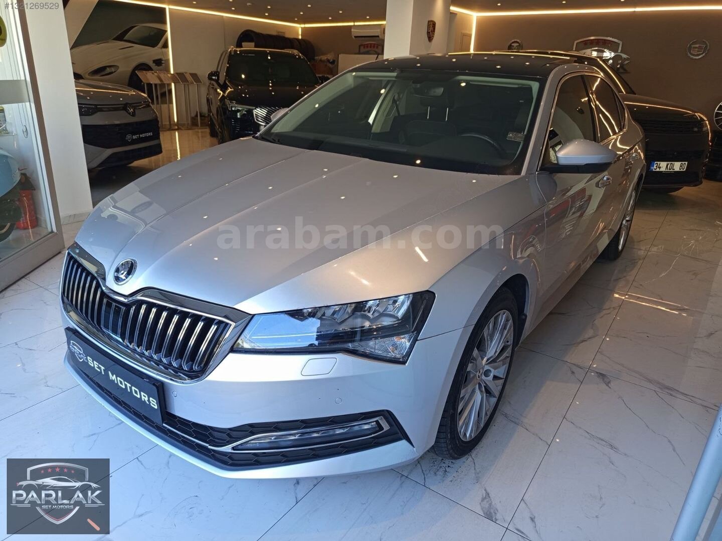 Galeriden Skoda SuperB 1.5 TSI Prestige 2022 Model İstanbul 75.500 km Gri 7