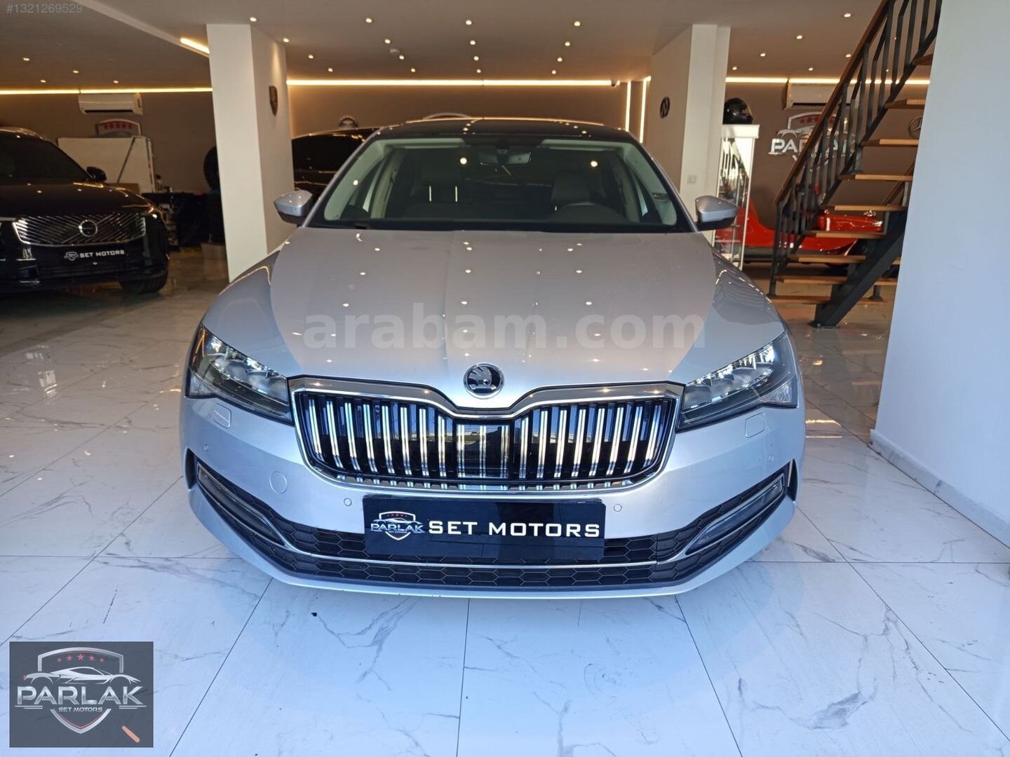 Galeriden Skoda SuperB 1.5 TSI Prestige 2022 Model İstanbul 75.500 km Gri 3