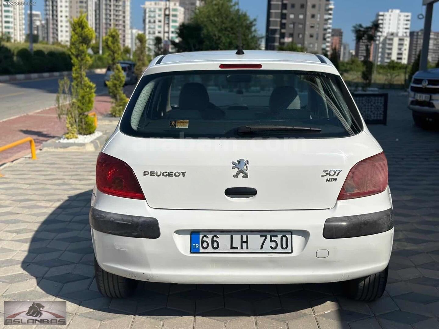 Galeriden Peugeot 307 1.4 HDi Envy 2005 Model Mersin 187.000 km Beyaz 6