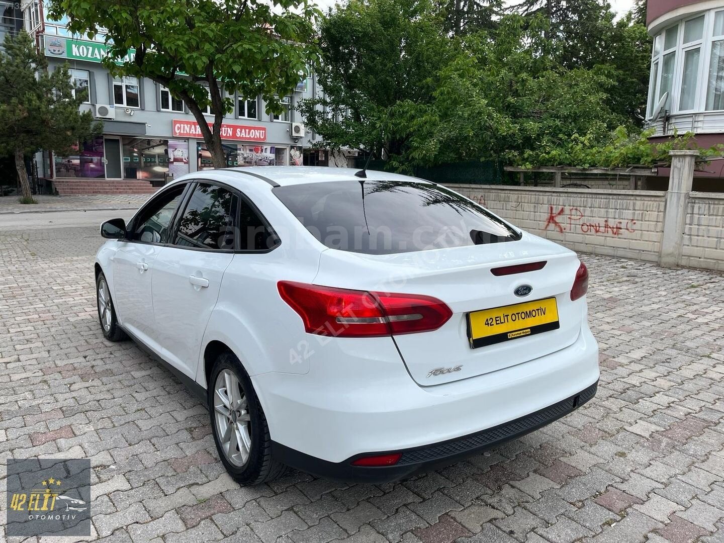 Galeriden Ford Focus 1.6 TDCi Trend X 2015 Model Konya 292.000 km Beyaz 6
