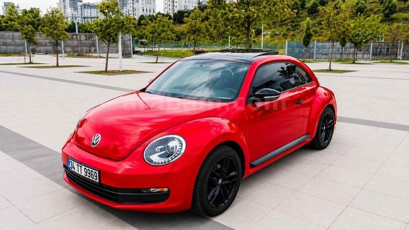 Sahibinden Volkswagen Beetle 1.2 TSi Design 2014 Model İstanbul 139.800 km Kırmızı