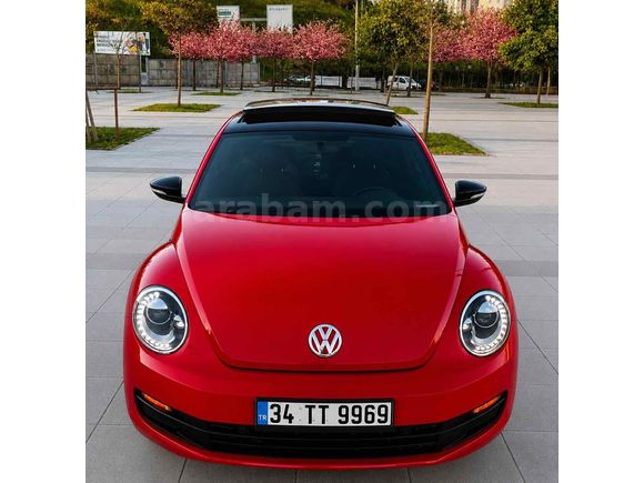 Sahibinden Volkswagen Beetle 1.2 TSi Design 2014 Model  139.800 km Kırmızı